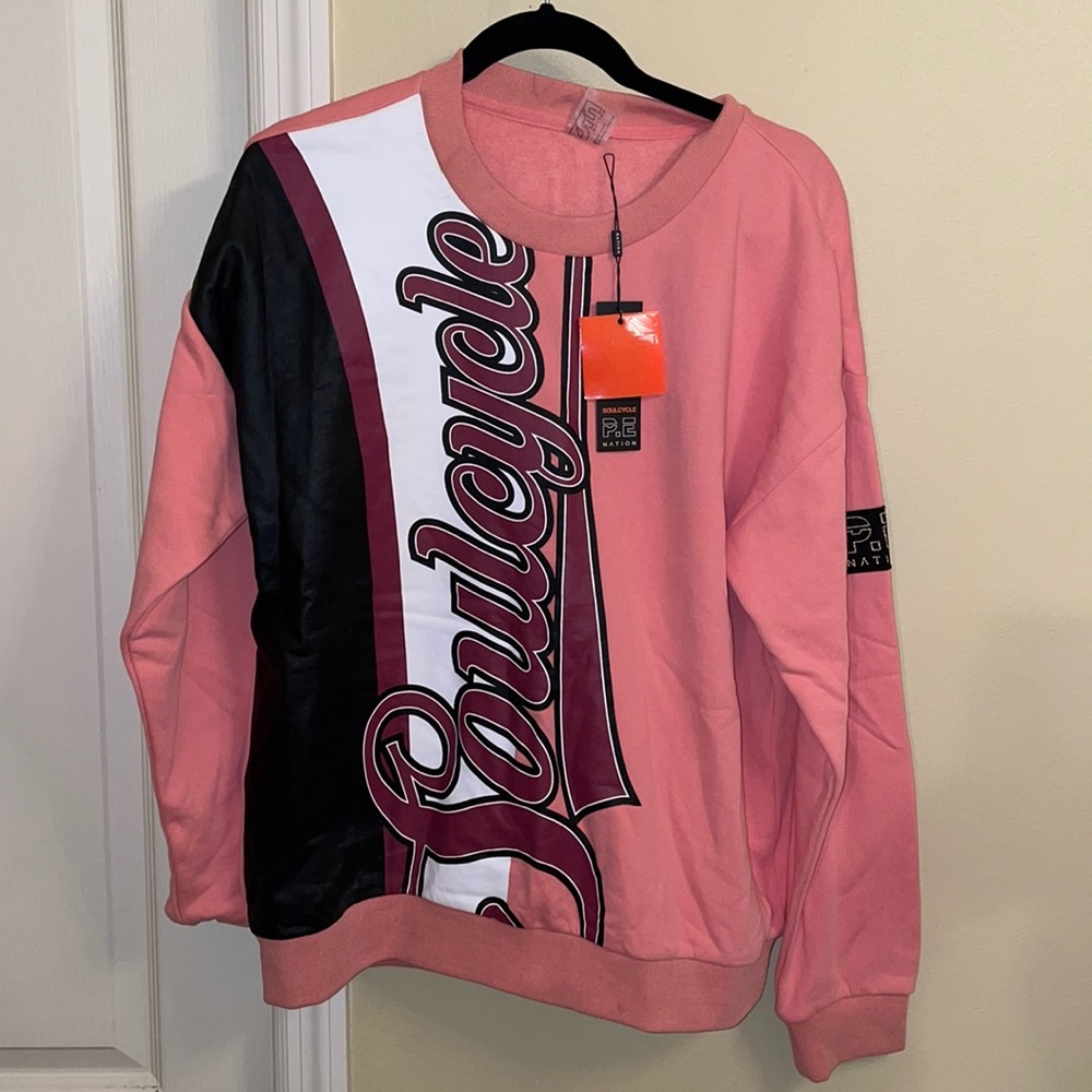 Soul cycle retro sweatshirt
